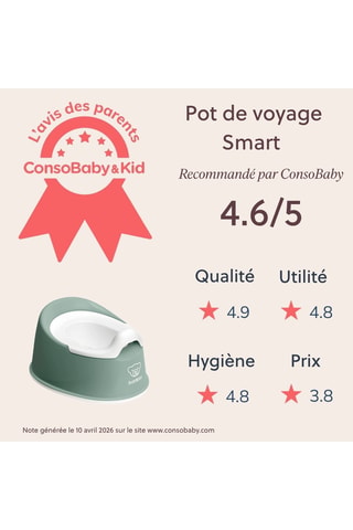 Pot Smart sans BPA - À partir de 2 ans - Jusqu'à 11 kg