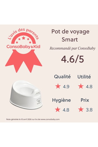 Pot Smart sans BPA - À partir de 2 ans - Jusqu'à 11 kg