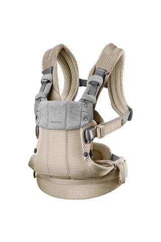 Porte-bébé Harmony - De la naissance à 3 ans - Jusqu'à 15 kg - Gris