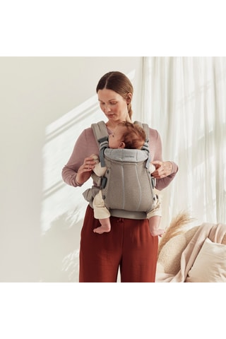Porte-bébé Harmony - De la naissance à 3 ans - Jusqu'à 15 kg - Gris