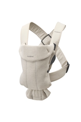 Porte-bébé Mini - De la naissance à 9 mois - Jusqu'à 11 kg - Beige clair