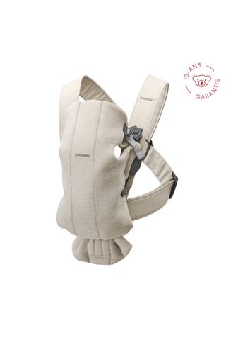 Porte-bébé Mini - De la naissance à 9 mois - Jusqu'à 11 kg - Beige clair