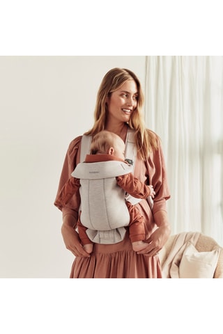 Porte-bébé Mini - De la naissance à 9 mois - Jusqu'à 11 kg - Beige clair