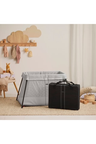 Lit parapluie Light - Dès la naissance - Jusqu'à 11 kg - Argenté