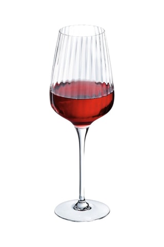 6 verres à vin en cristallin  Symétrie -  45 cl