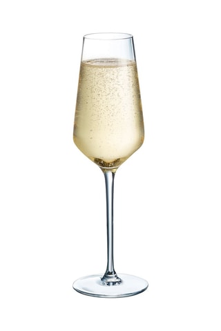 6 flûtes en cristallin Distinction - 23 cl