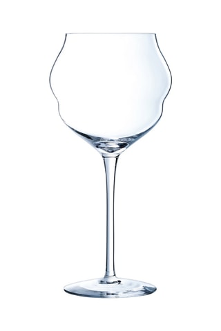 6 verres à pied en cristallin Macaron - 50 cl