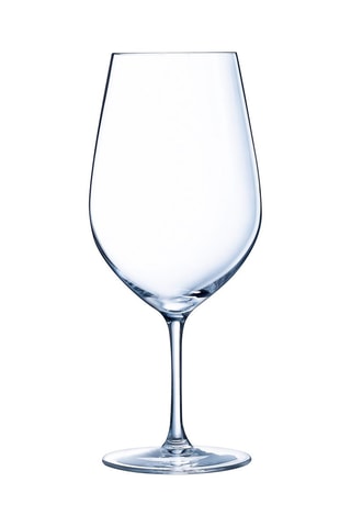 6 verres à pied en cristallin Séquence  - 74 cl