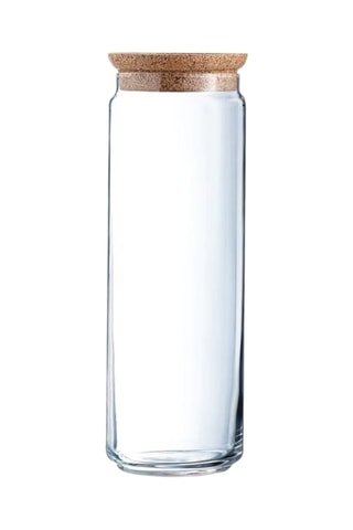 Pot de conservation en verre avec couvercle  Pure Jar Cork -  0,2 l