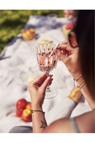 4 verres à vin - 25 cl