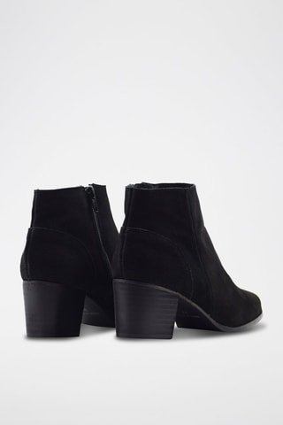Bottines en daim - Noir