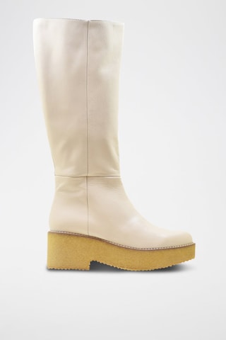 Bottes en cuir nappa - Rose