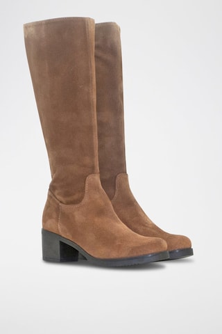 Bottes en cuir - Marron