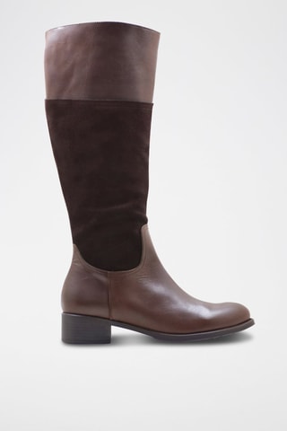 Bottes en cuir - Marron