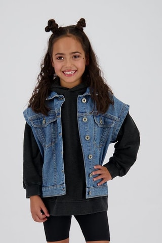 Veste en jean - Bleu
