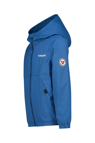 Veste à  capuche - Blanc et bleu