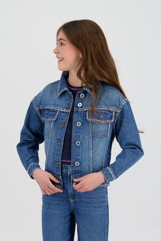 Veste en jean - Bleu