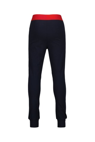 Pyjama en coton biologique - Bleu marine et rouge