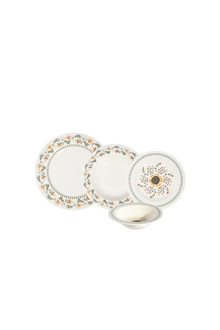 Service de vaisselle en porcelaine - 24 pièces