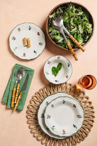 Service de vaisselle en porcelaine - 24 pièces