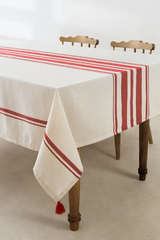 Nappe rectangulaire - 160 x 220 cm - Rouge