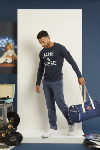Sweat Ezim - Bleu marine