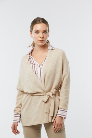 Gilet en laine Calice - Beige