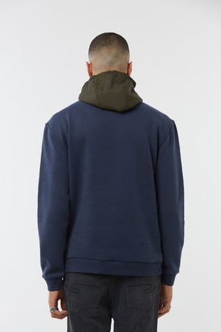 Sweat à capuche Elan - Bleu marine