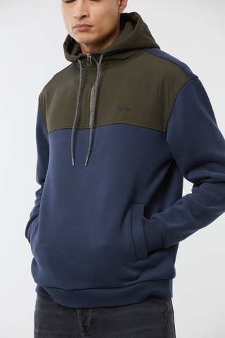 Sweat à capuche Elan - Bleu marine