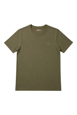 T-shirt en coton biologique Areo - Kaki
