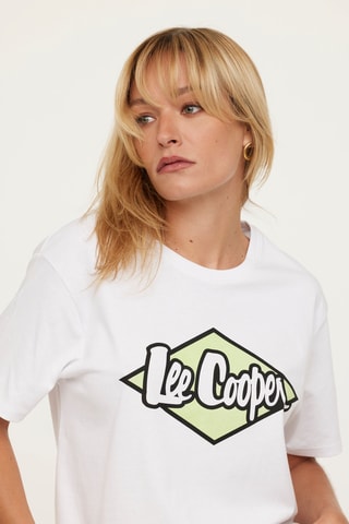 T-shirt en coton biologique Azzik - Blanc