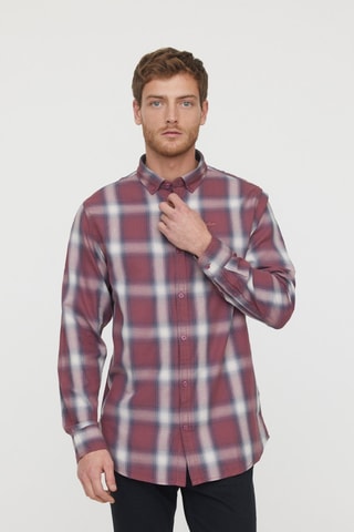 Chemise Drop - Bordeaux