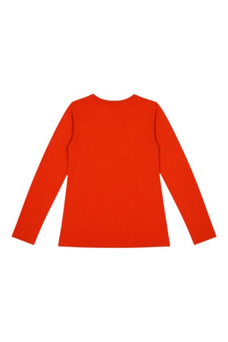 T-shirt en coton biologique Ajilo - Rouge