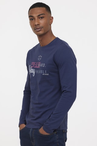 T-shirt Atof - Bleu marine