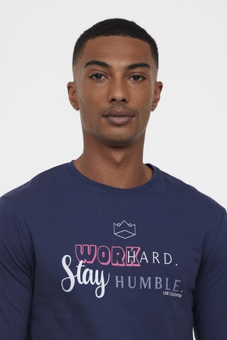 T-shirt Atof - Bleu marine