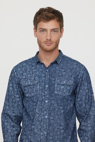 Chemise Dezine - Bleu marine