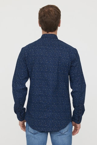 Chemise Dym - Bleu marine