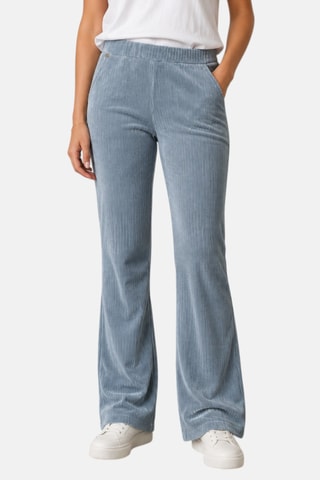 Pantalon en velours Gulia - Gris bleu