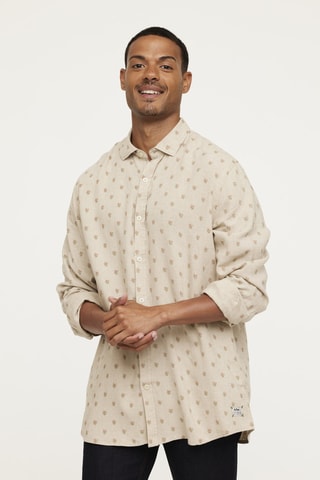 Chemise en lin Dasfo - Beige