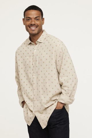 Chemise en lin Dasfo - Beige