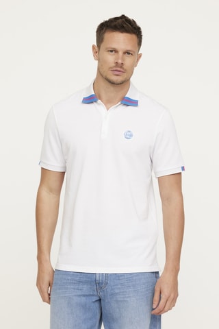 Polo Blues - Blanc