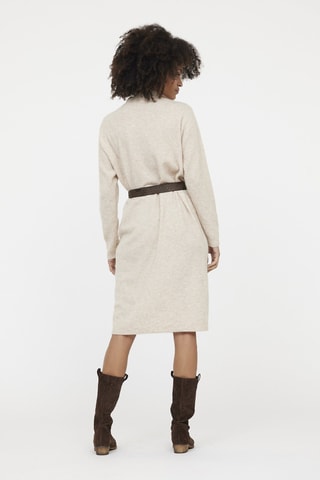 Robe pull en laine Lamsa - Beige
