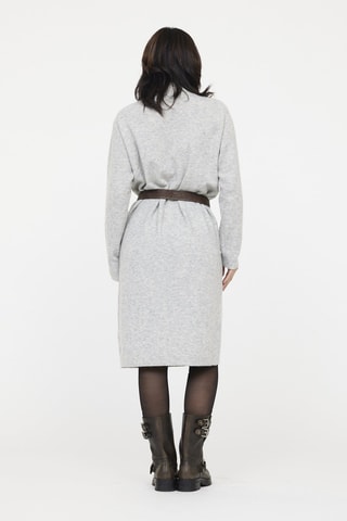 Robe pull en laine Lamsa - Gris clair