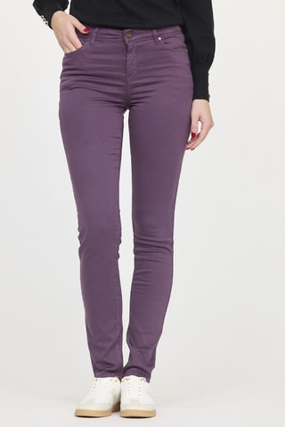 Jean taille haute Jamia - Violet