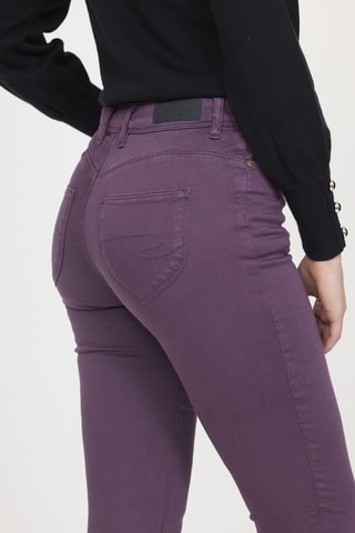 Jean taille haute Jamia - Violet