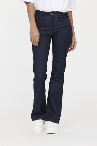 Jean taille haute Jisena - Bleu marine