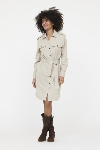 Robe chemise Lamika - Beige