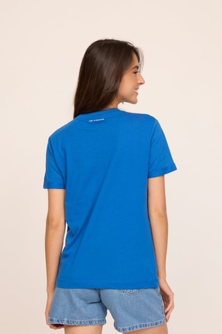 T-shirt Acobo - Bleu roi