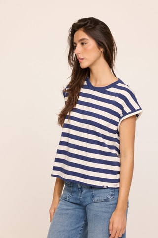 T-shirt Aliona - Bleu marine