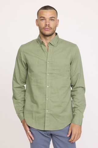 Chemise en lin Dolino - Kaki